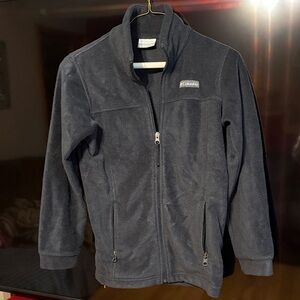 Columbia Navy Full-Zip Fleece Jacket